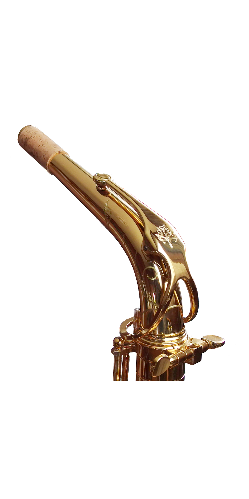 Forestone Classic Neck for Alto Saxophone - Gold Lacquered